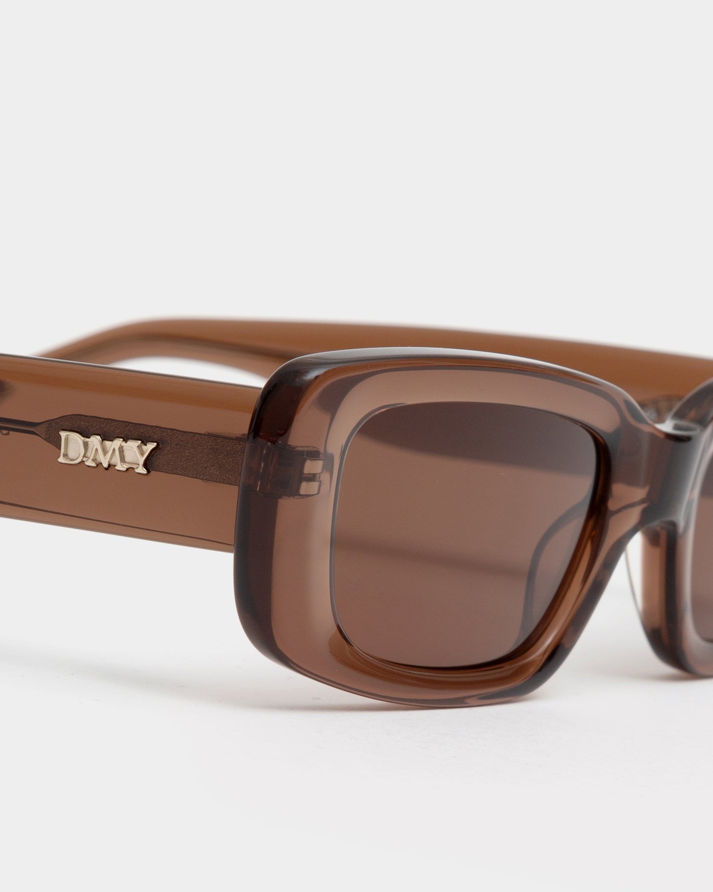 Preston Transparent Brown Sunglasses