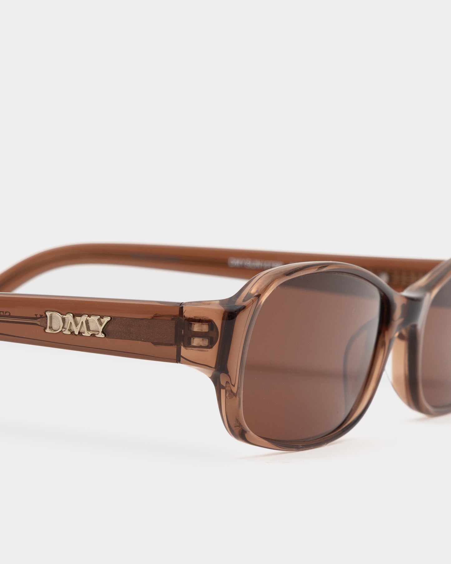 Juno Transparent Brown Sunglasses