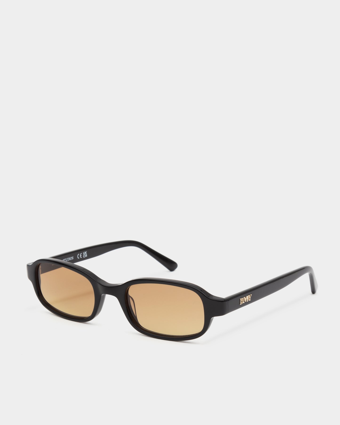 Margot Black/Amber Lens Sunglasses