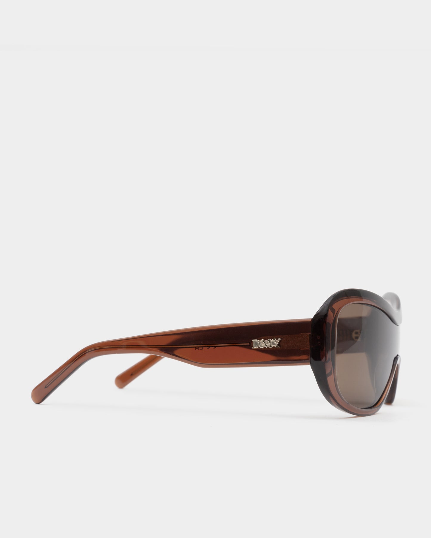 Nina Transparent Rust Sunglasses