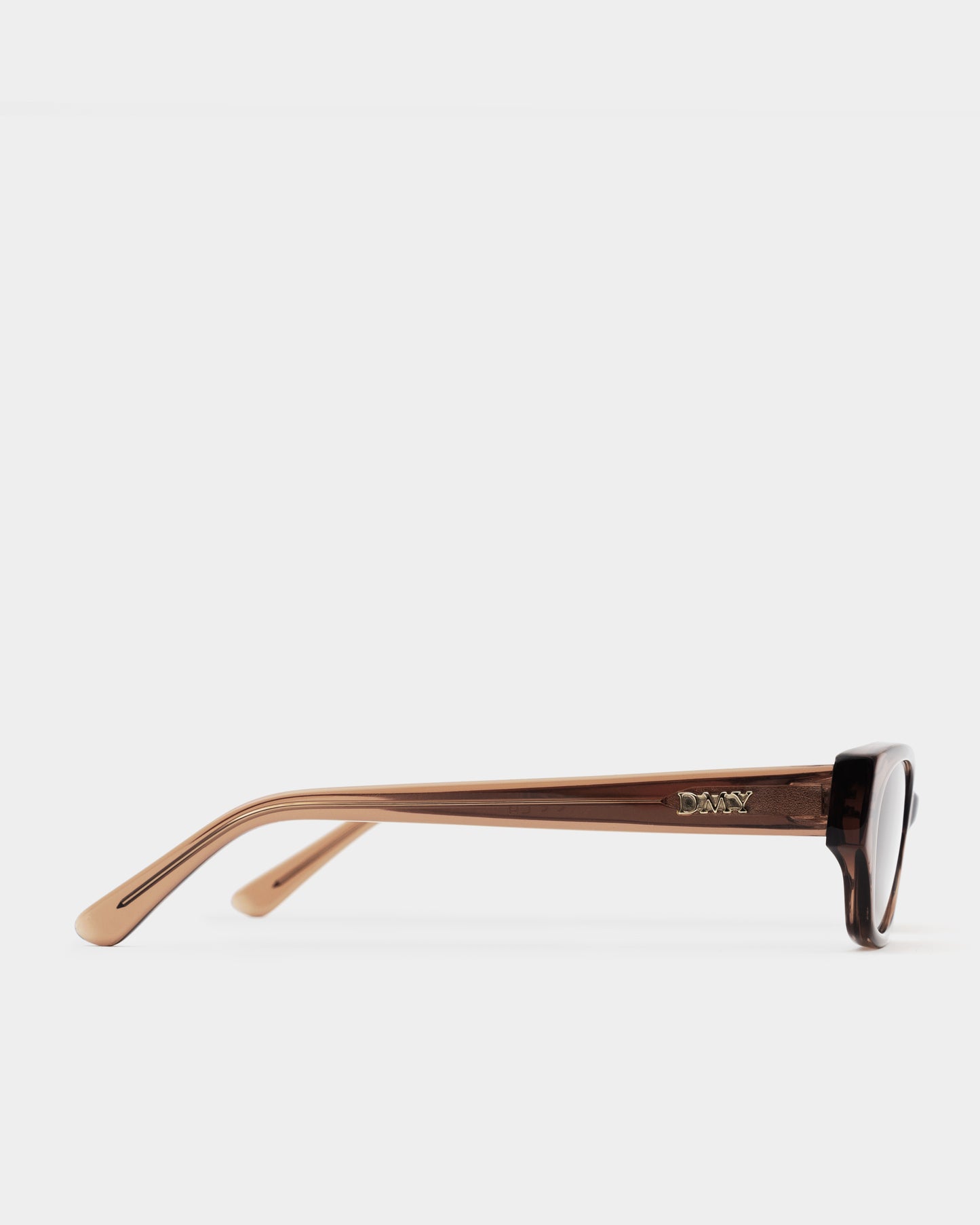 Suki Transparent Brown Sunglasses