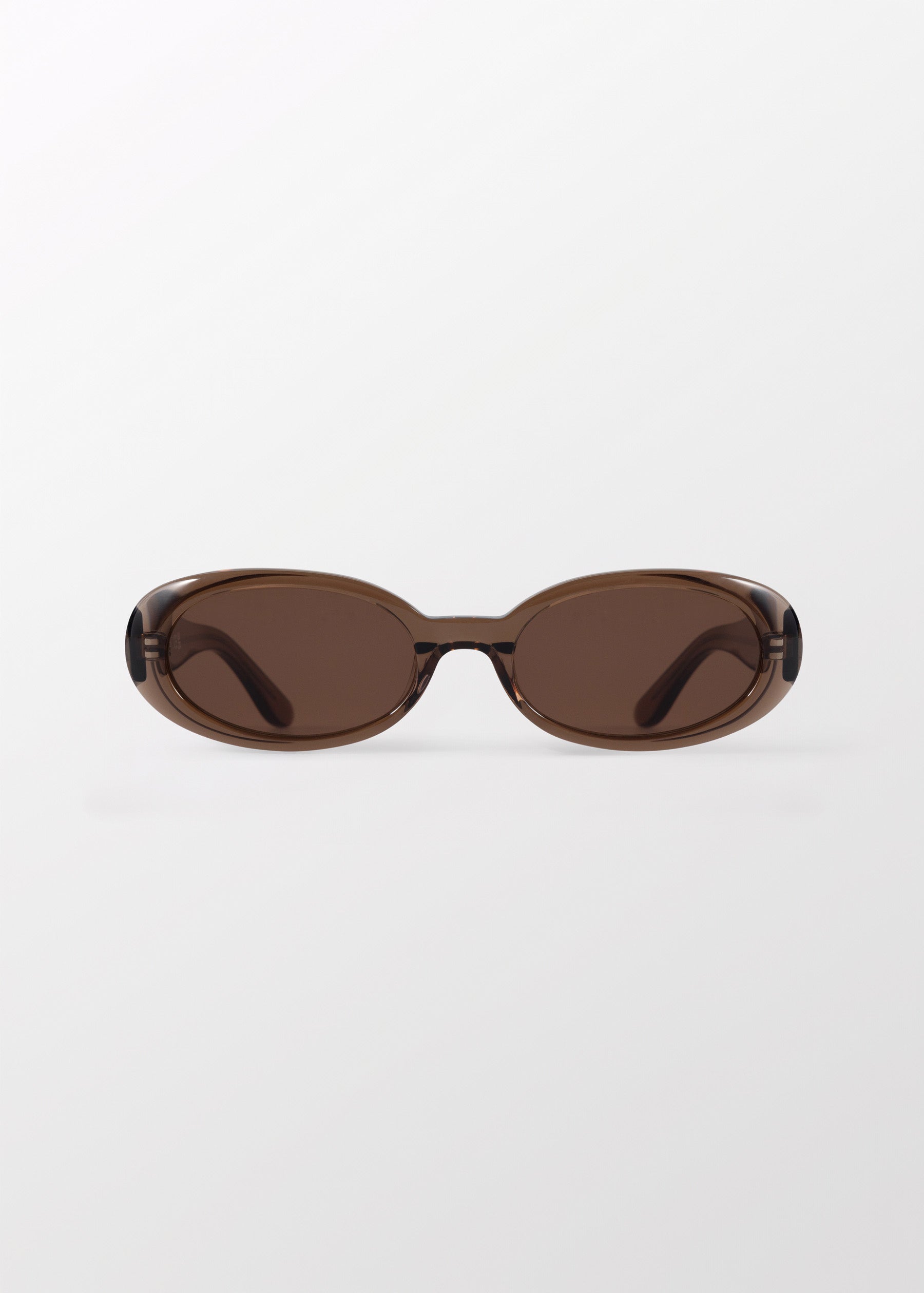 Valentina Transparent Brown Sunglasses — DMY Studios