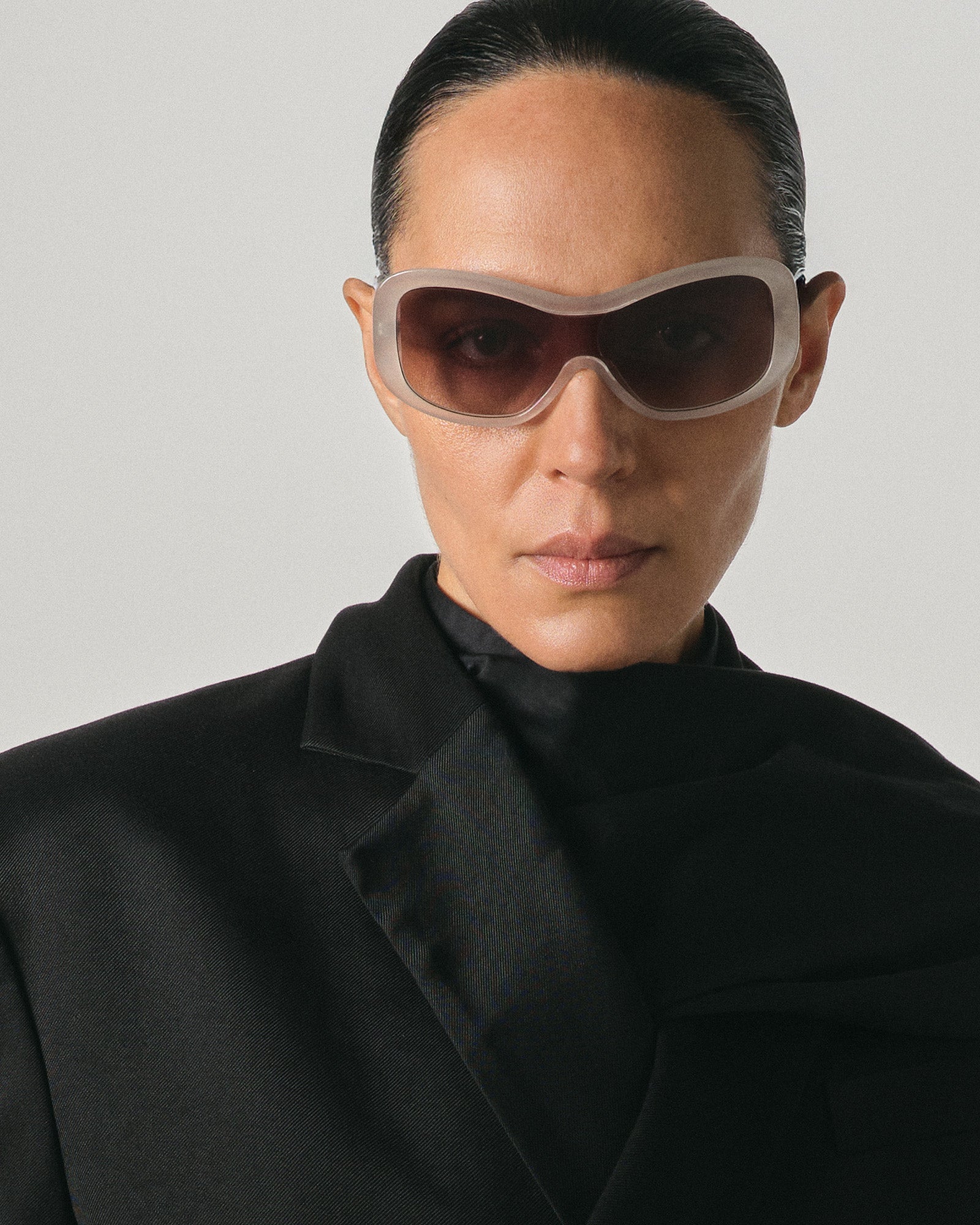 Nina Milky White Sunglasses – DMY Studios