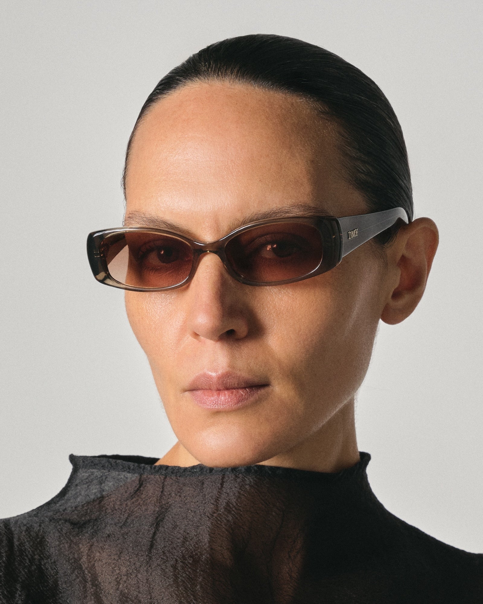 Billy Transparent Olive Sunglasses – DMY Studios