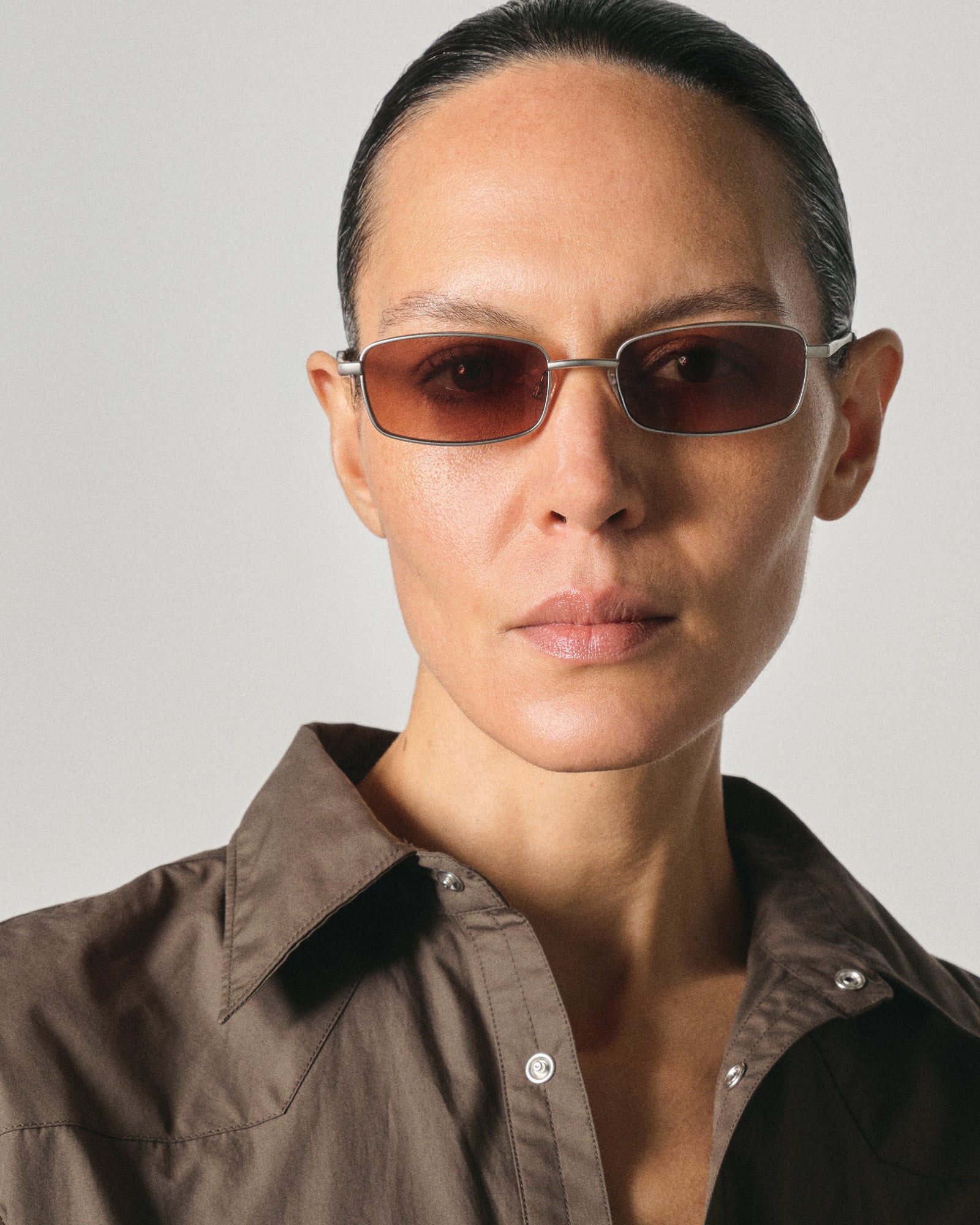 Olsen Gradient Brown Sunglasses — DMY Studios