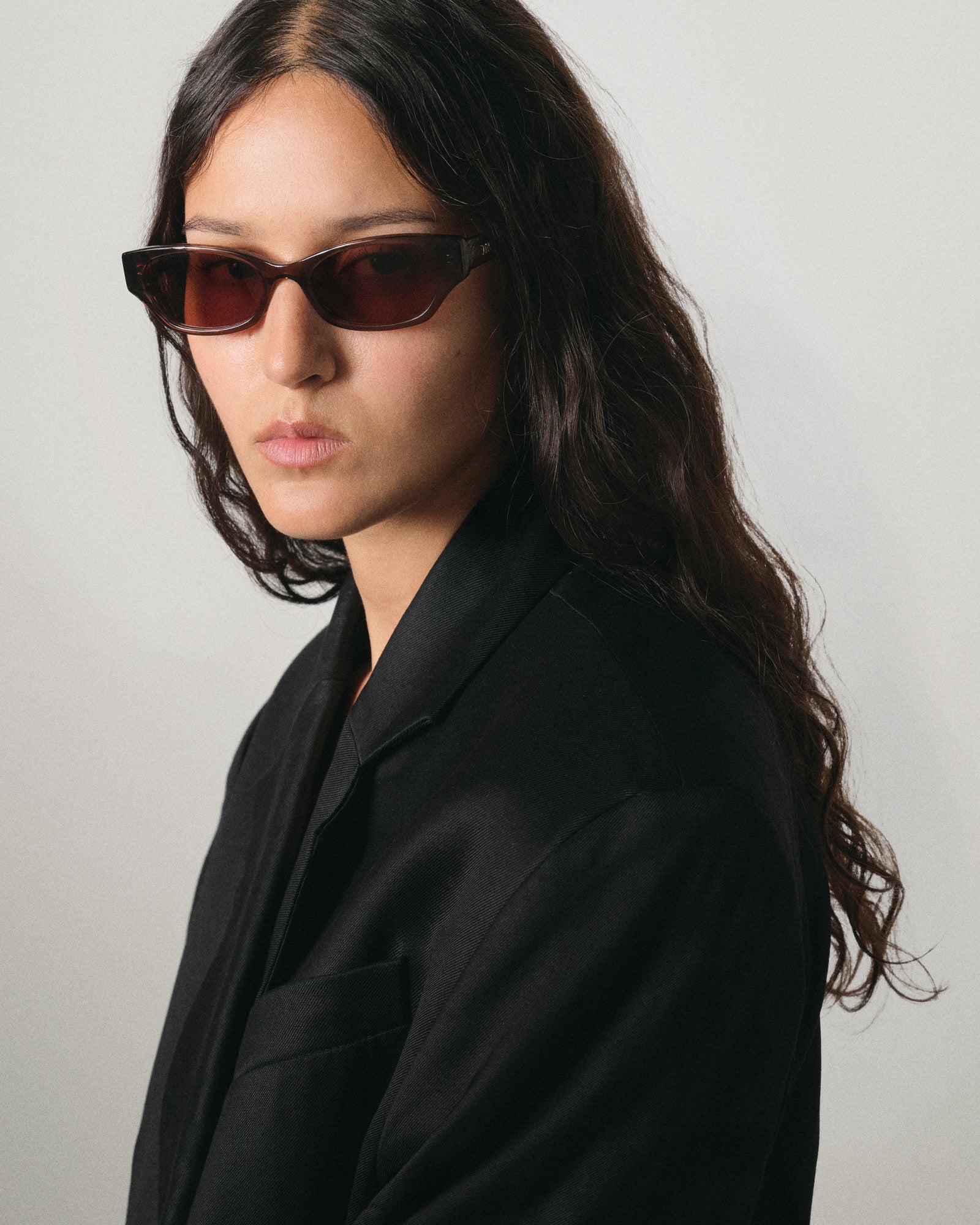 Suki Transparent Brown Sunglasses – DMY Studios