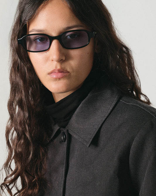 Margot Black/Blue Lens Sunglasses