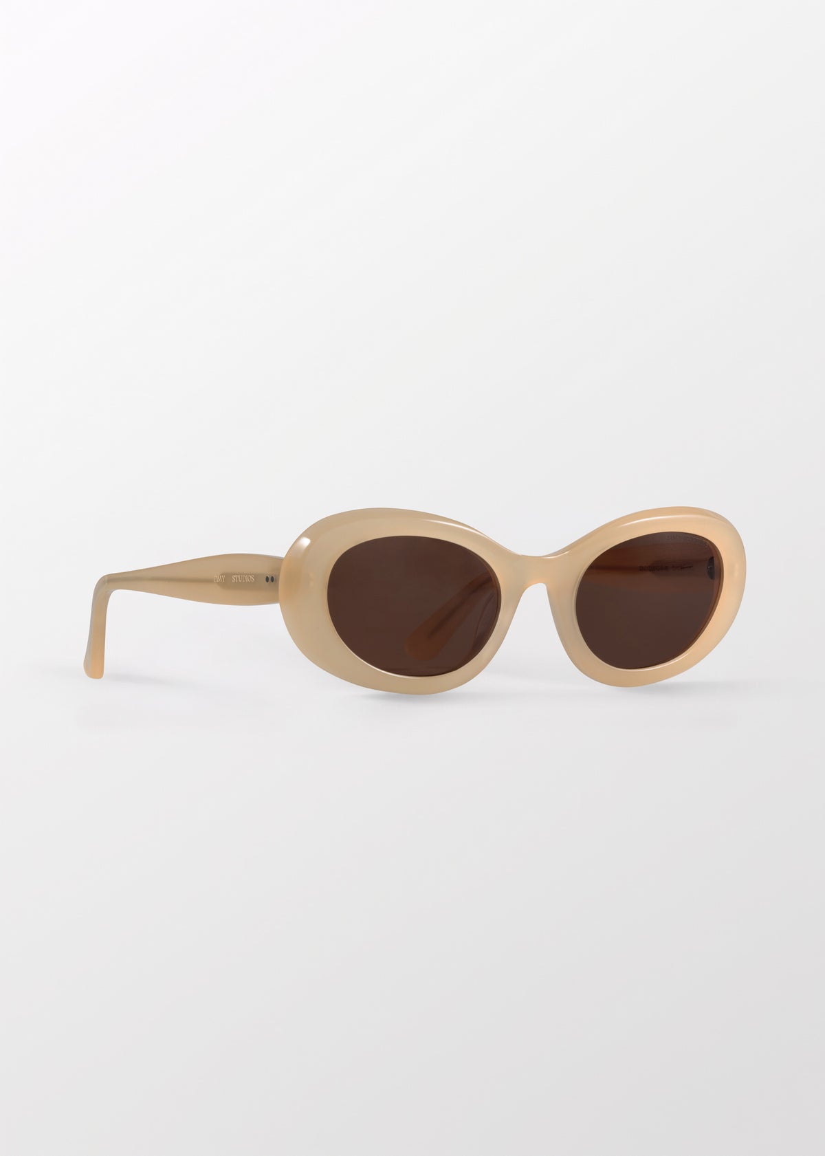 Camille Milky Beige Sunglasses