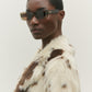 Preston Transparent Olive Sunglasses