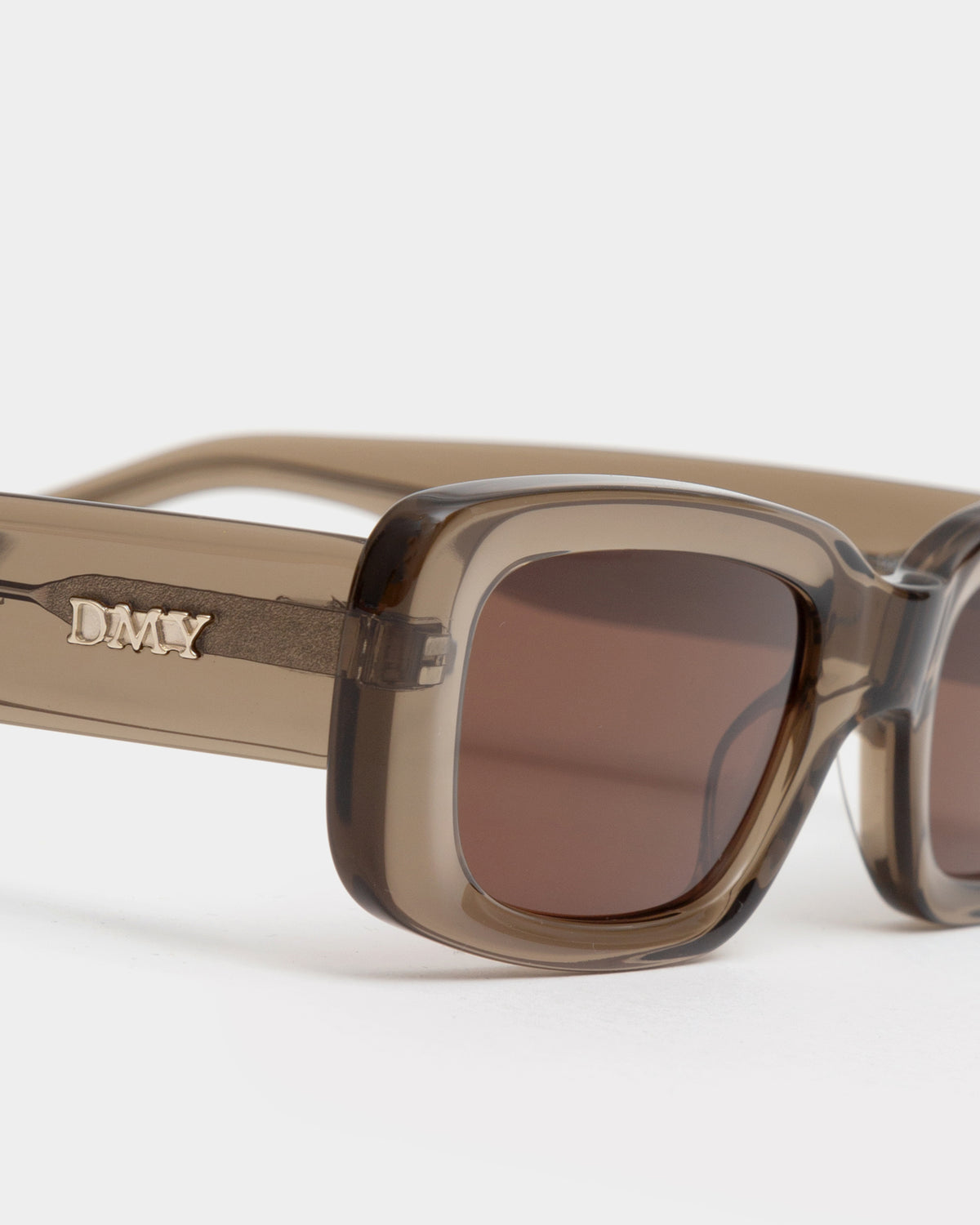 Preston Transparent Olive Sunglasses