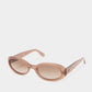 Valentina Milky Almond Sunglasses