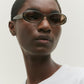 Valentina Transparent Olive Sunglasses