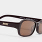 Juno Burgundy Sunglasses