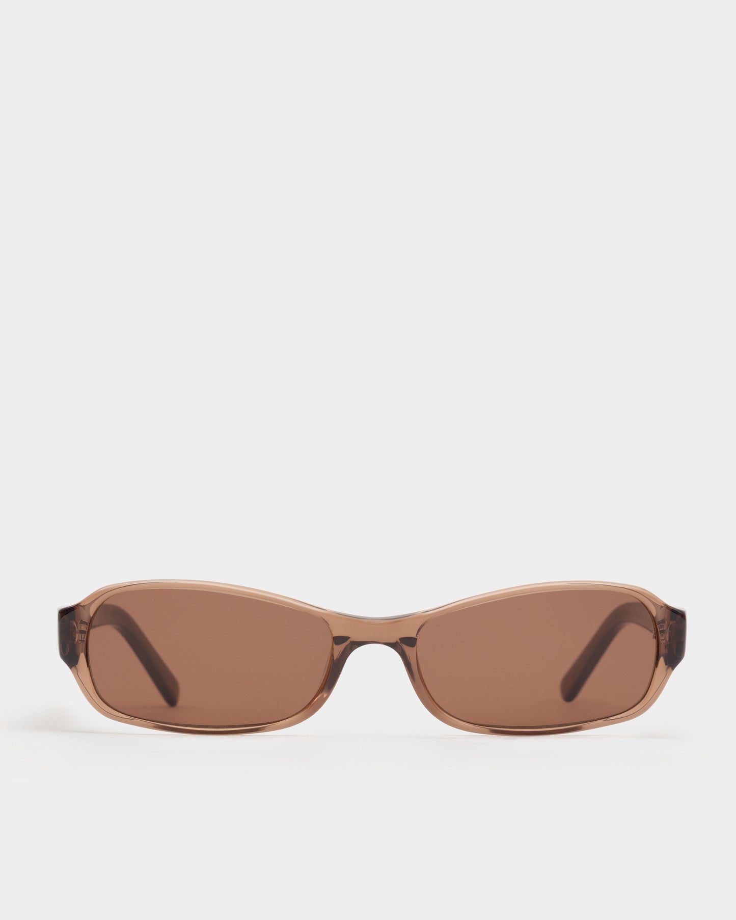 Juno Transparent Brown Sunglasses