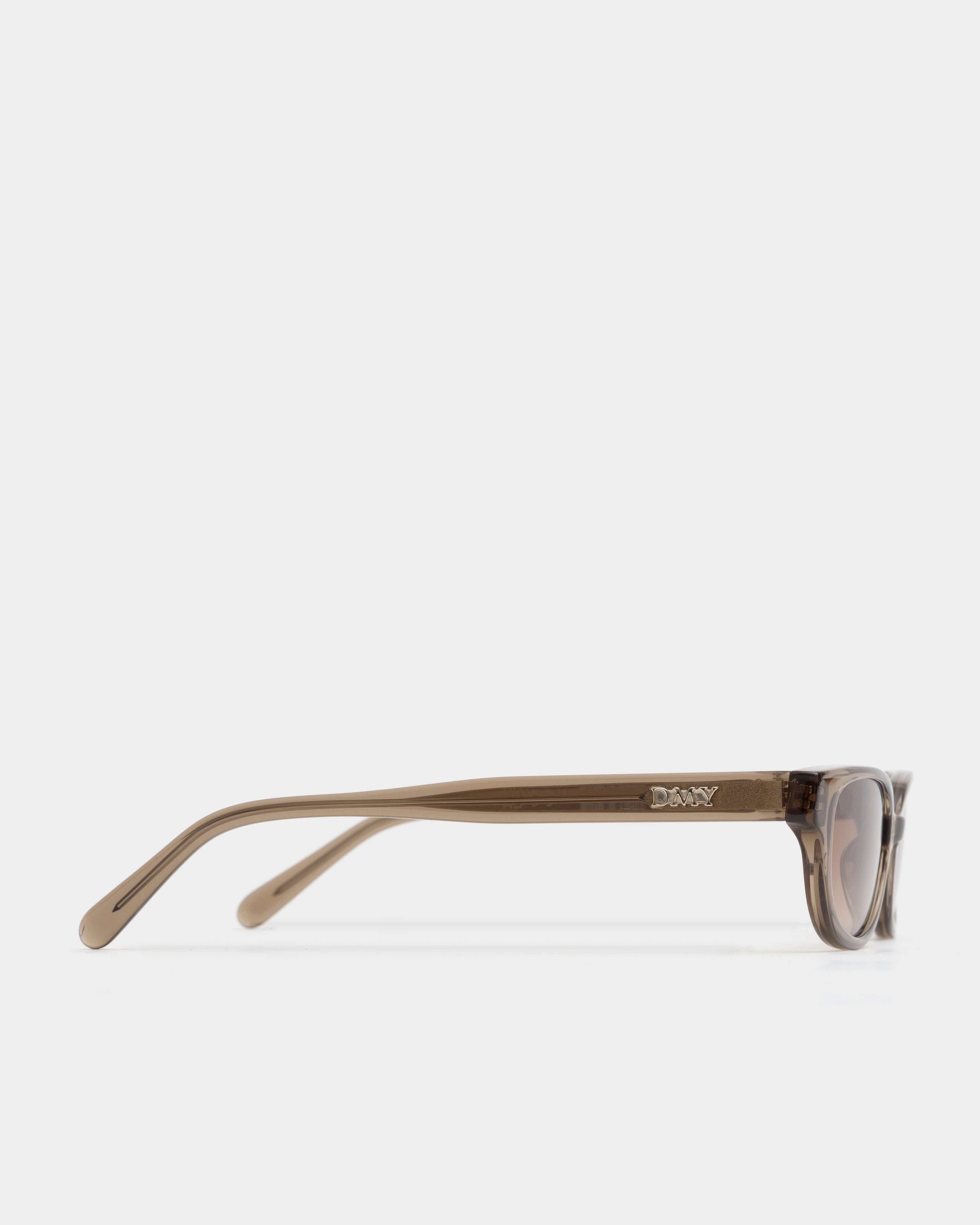 Romi Transparent Olive Sunglasses — DMY Studios