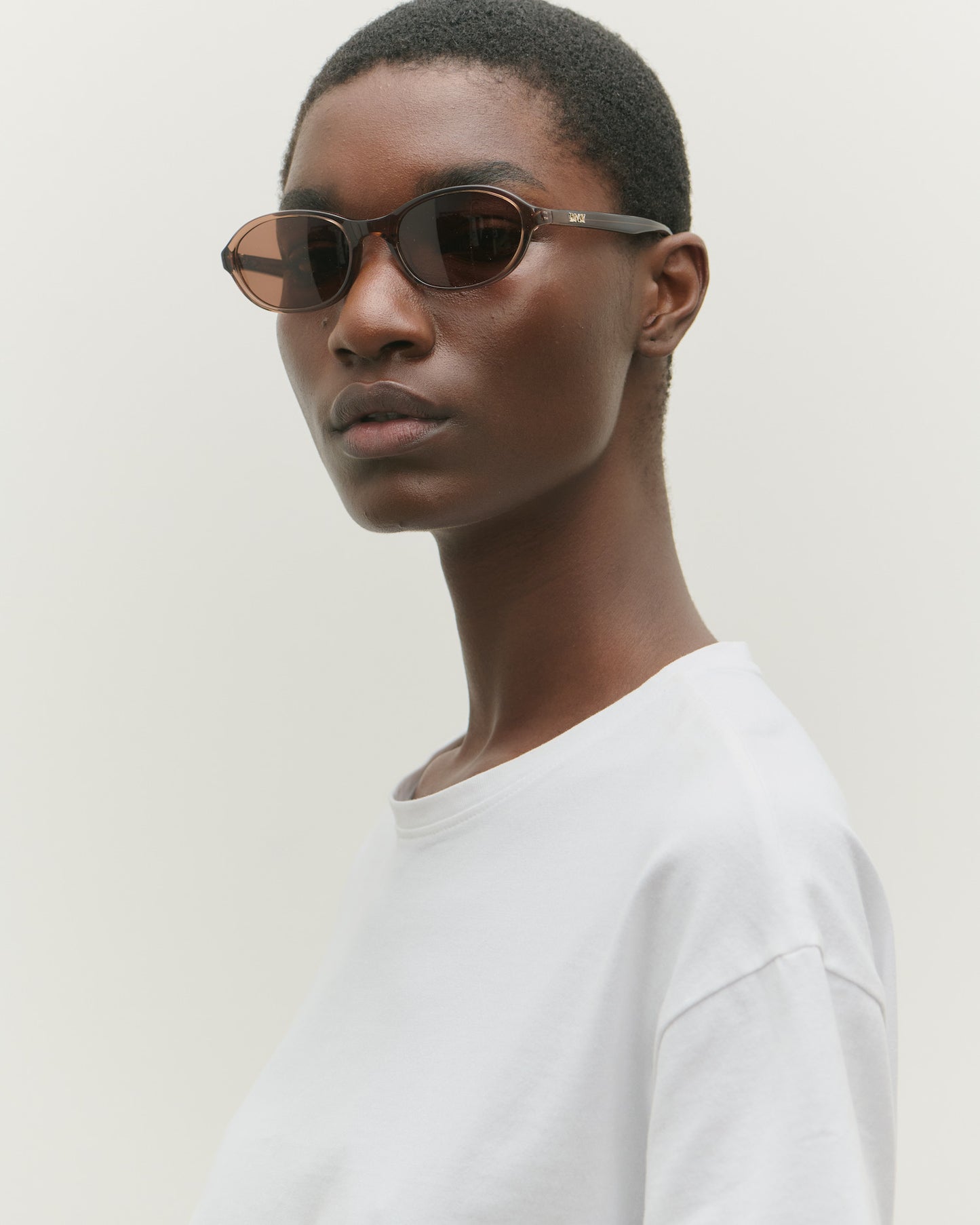 Bibi Transparent Brown Sunglasses