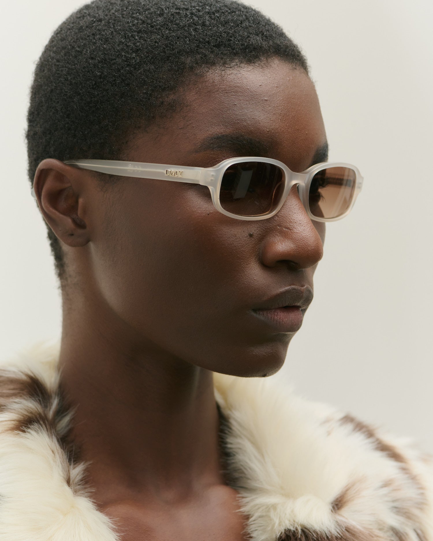 Margot Milky White Sunglasses