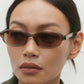 Margot Transparent Olive Sunglasses