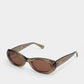 Naomi Transparent Olive Sunglasses