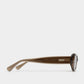 Naomi Transparent Olive Sunglasses
