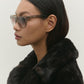 Louise Transparent Oyster Sunglasses