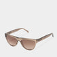 Louise Transparent Oyster Sunglasses