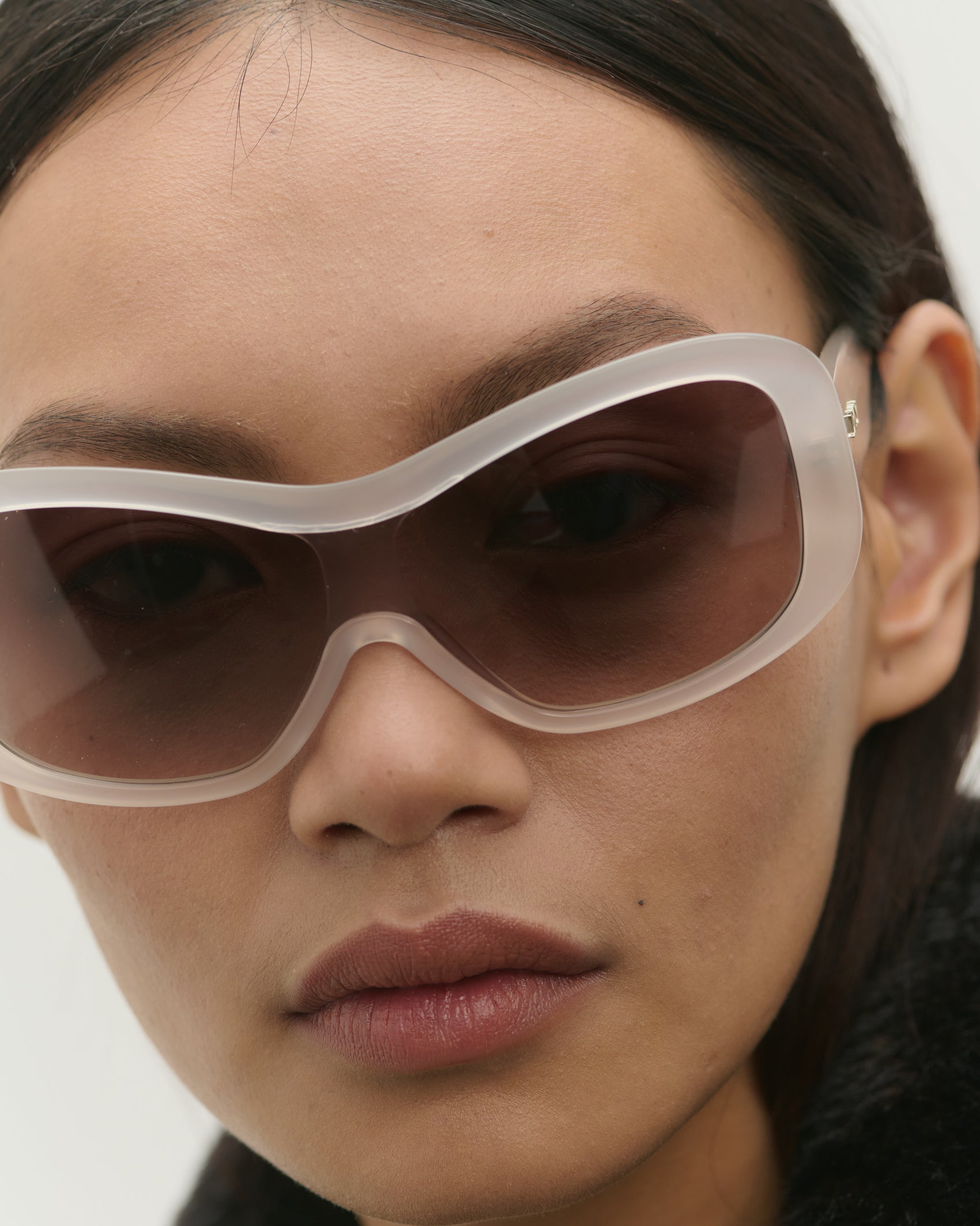 Nina Milky White Sunglasses