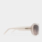 Nina Milky White Sunglasses