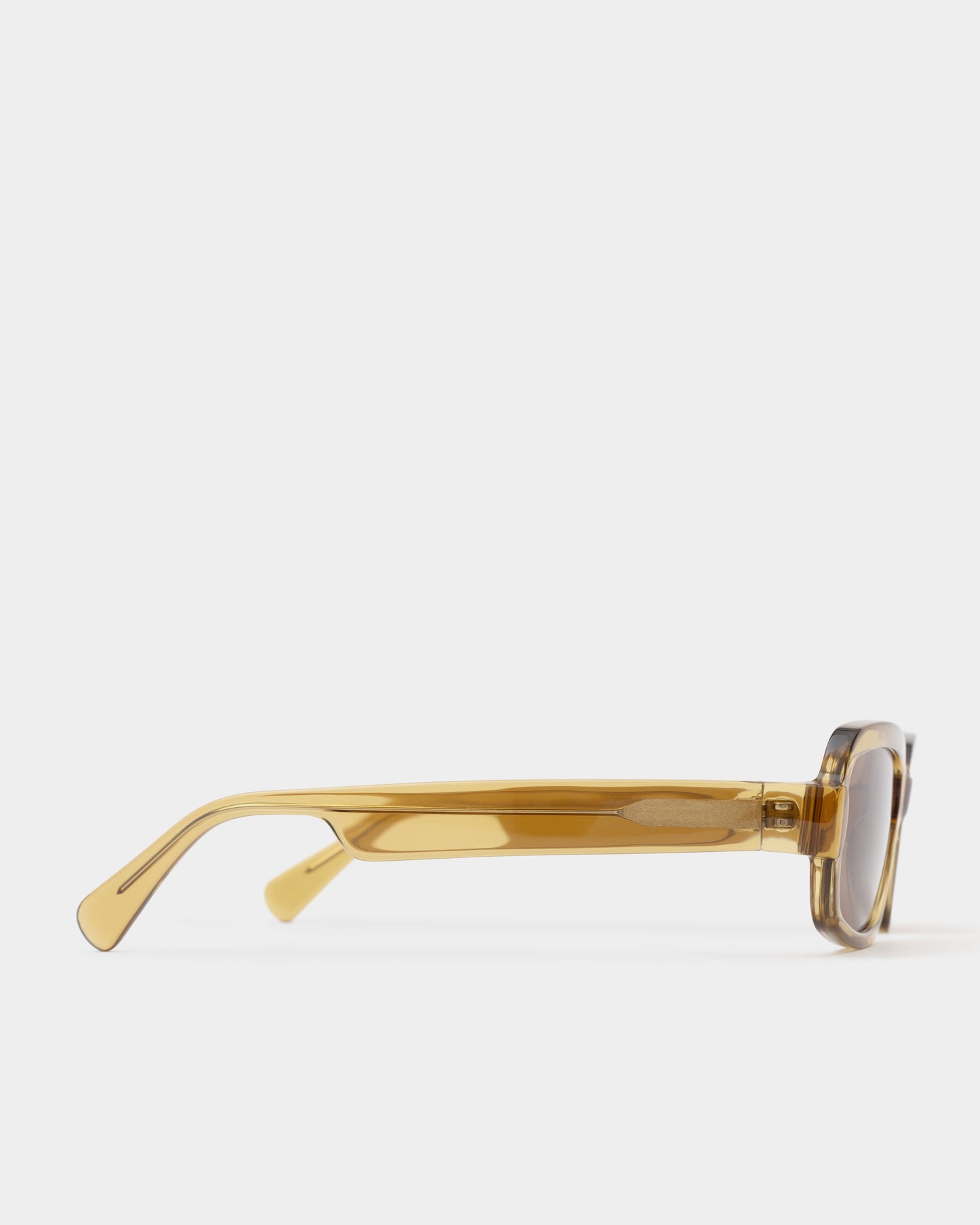 Sylvia Transparent Gold Sunglasses
