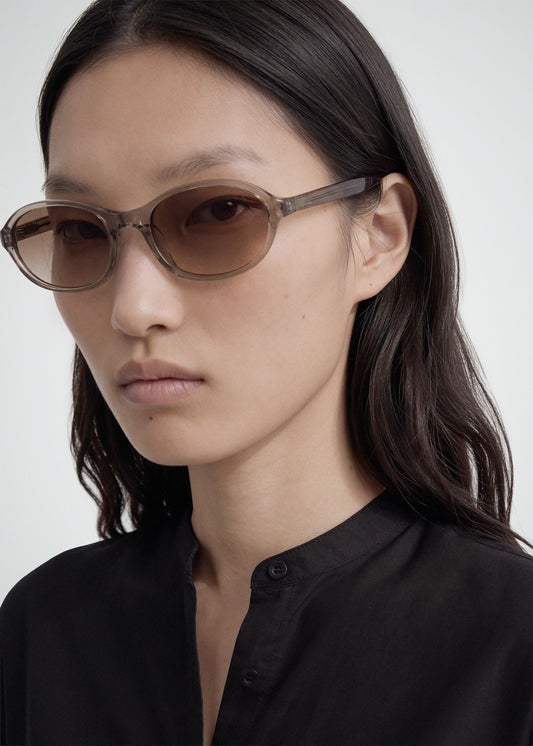 Bibi Transparent Oyster Sunglasses