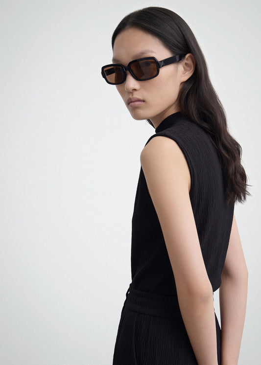 Sylvia Black Sunglasses