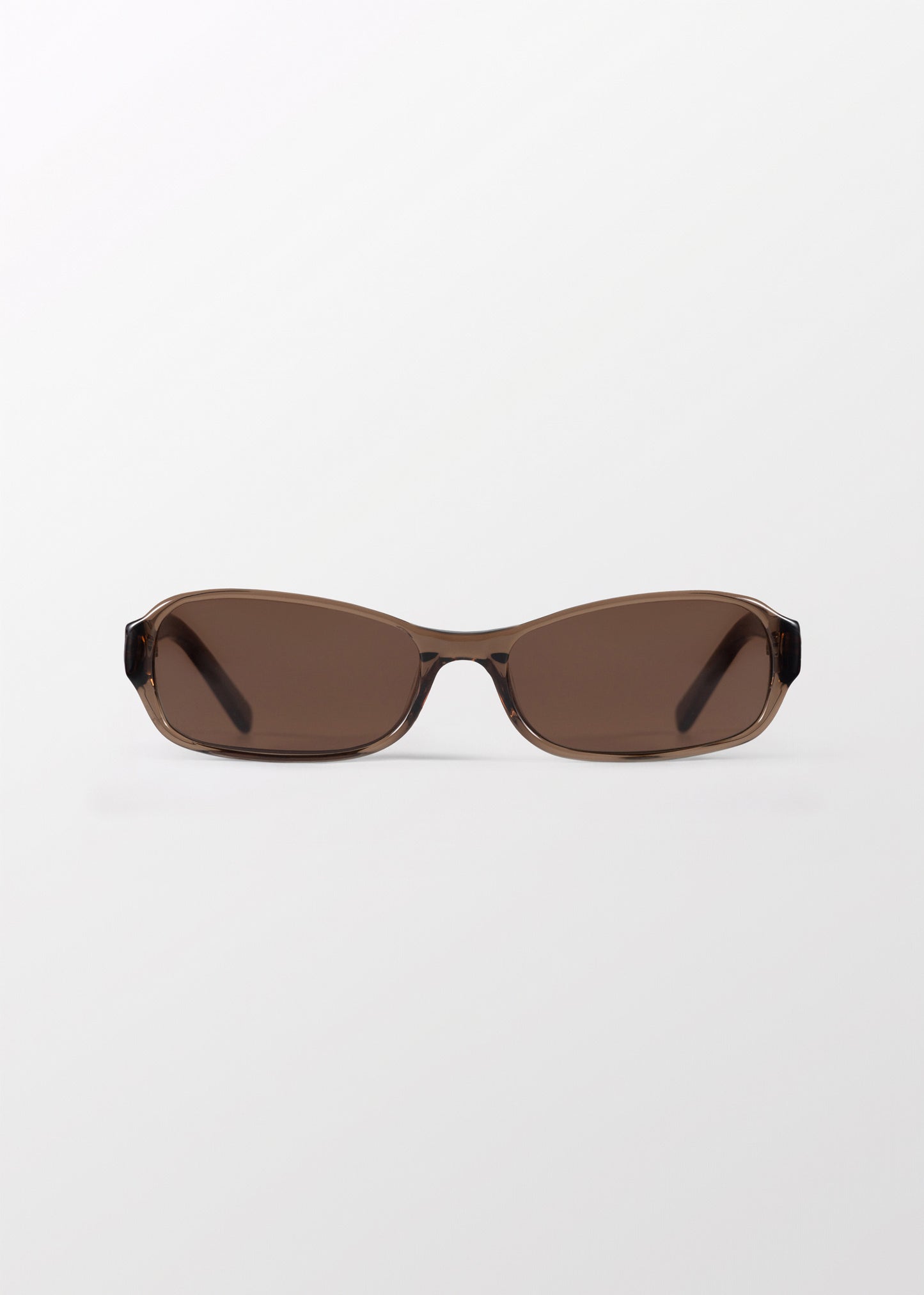 Juno Transparent Brown Sunglasses