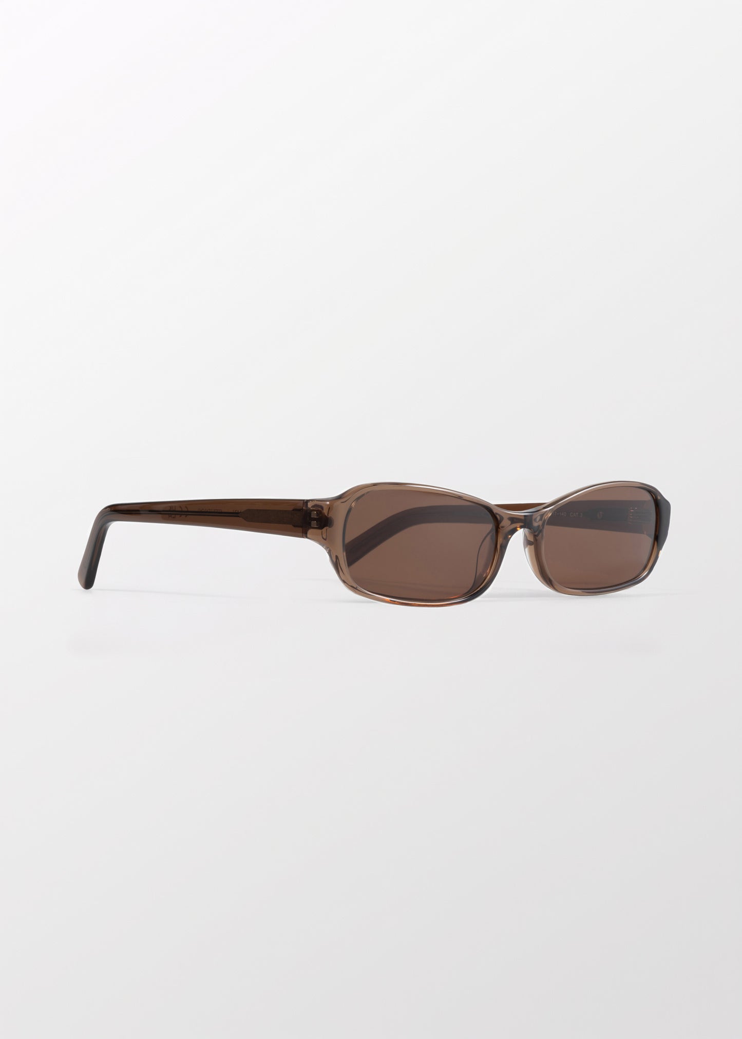 Juno Transparent Brown Sunglasses