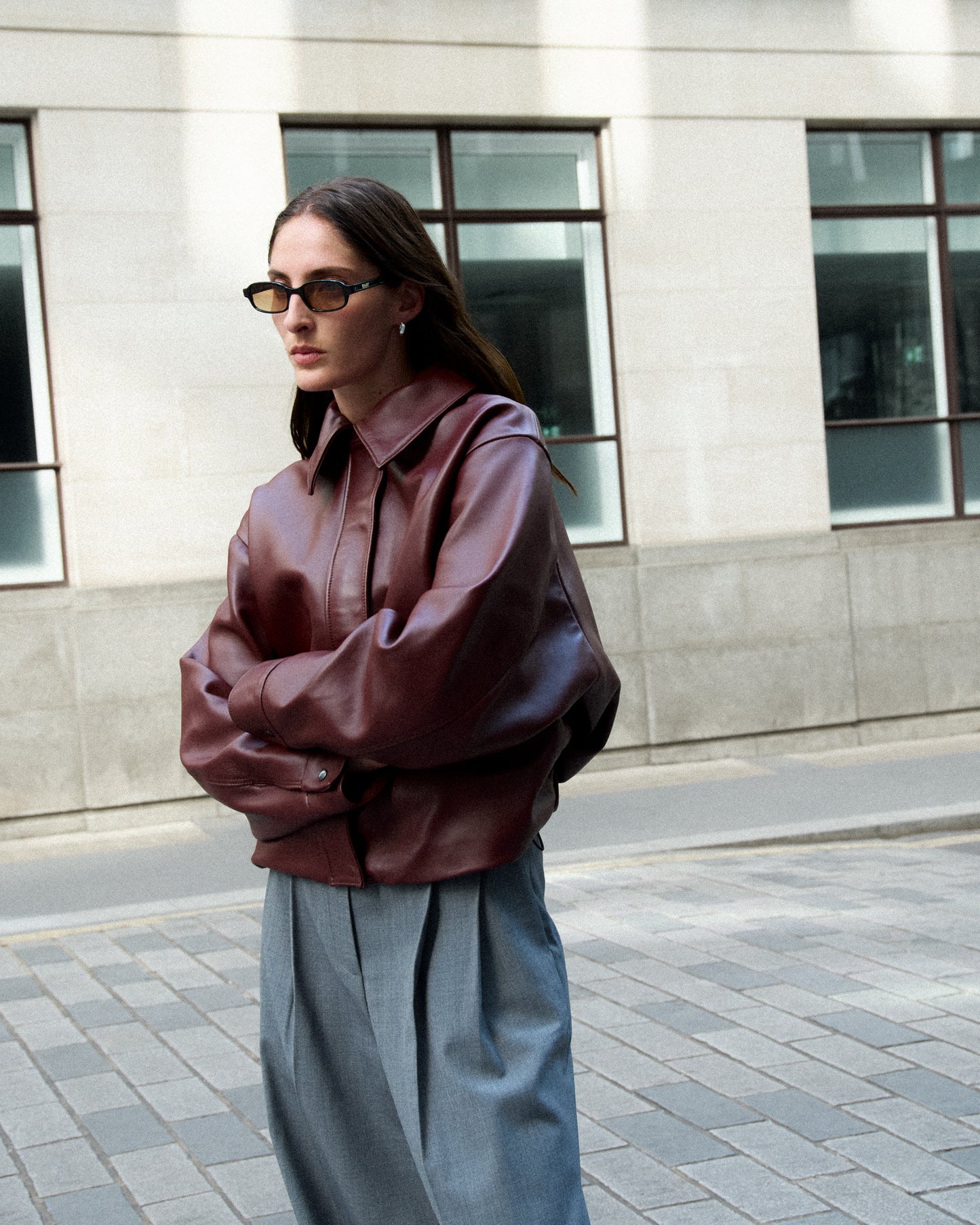 Margot Black/Amber Lens Sunglasses