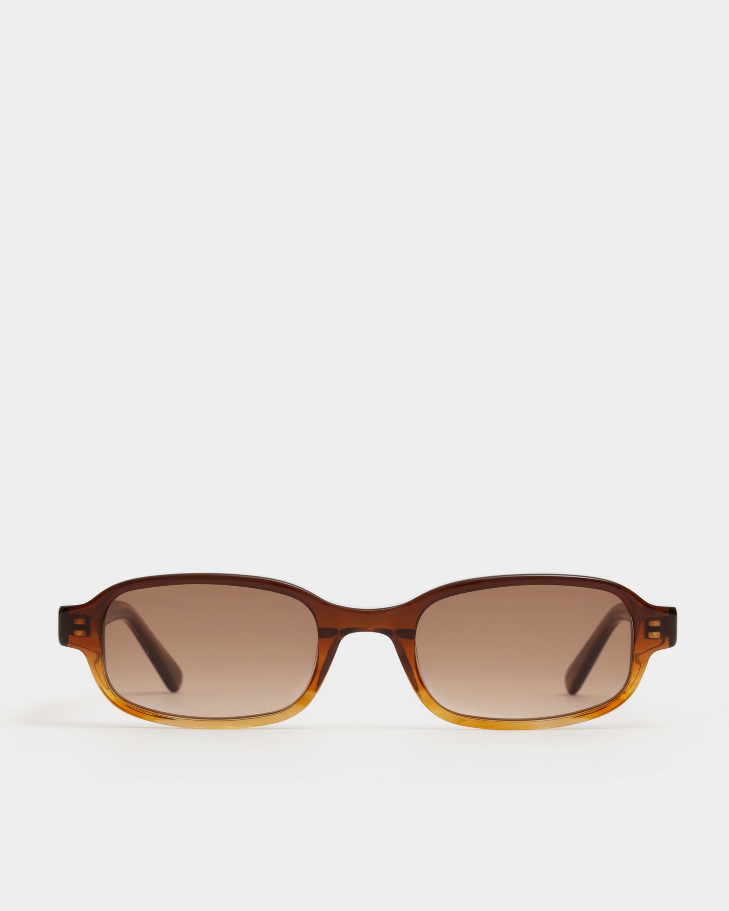 Margot Gradient Brown Sunglasses