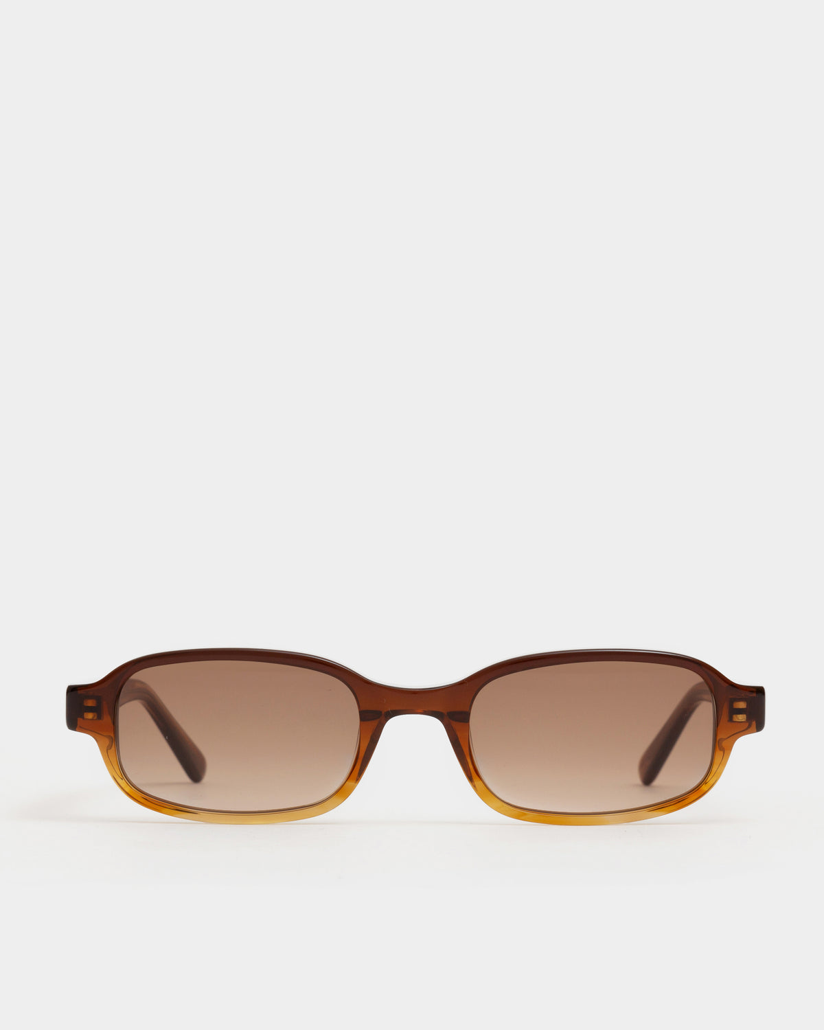 Margot Gradient Brown Sunglasses — DMY Studios