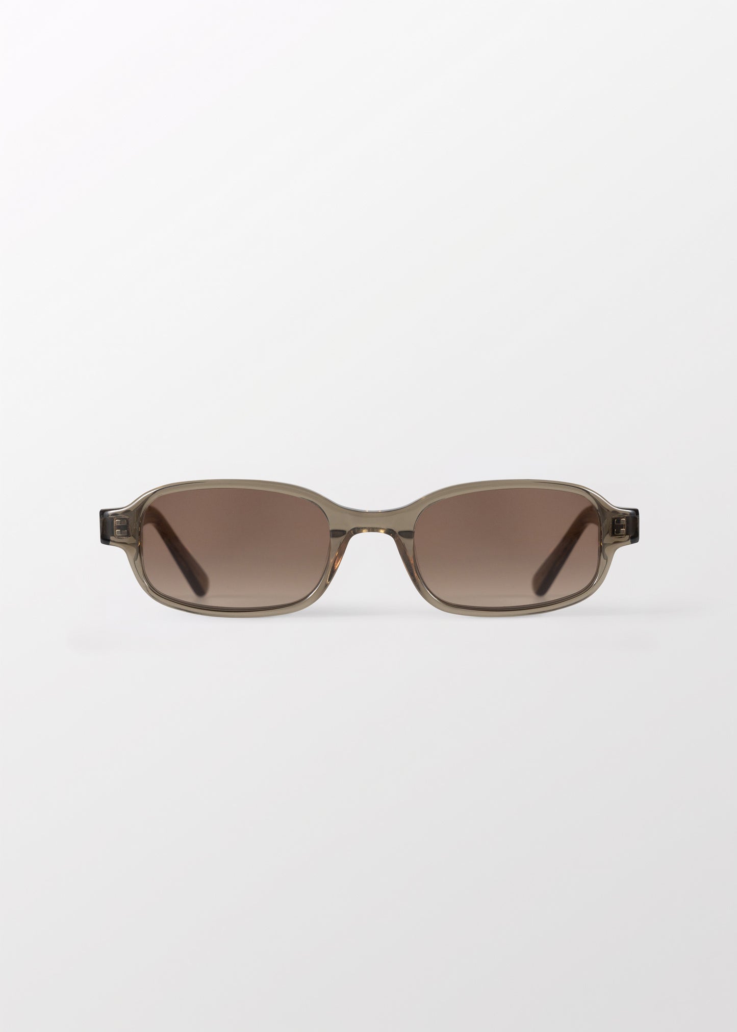 Margot Transparent Olive Sunglasses