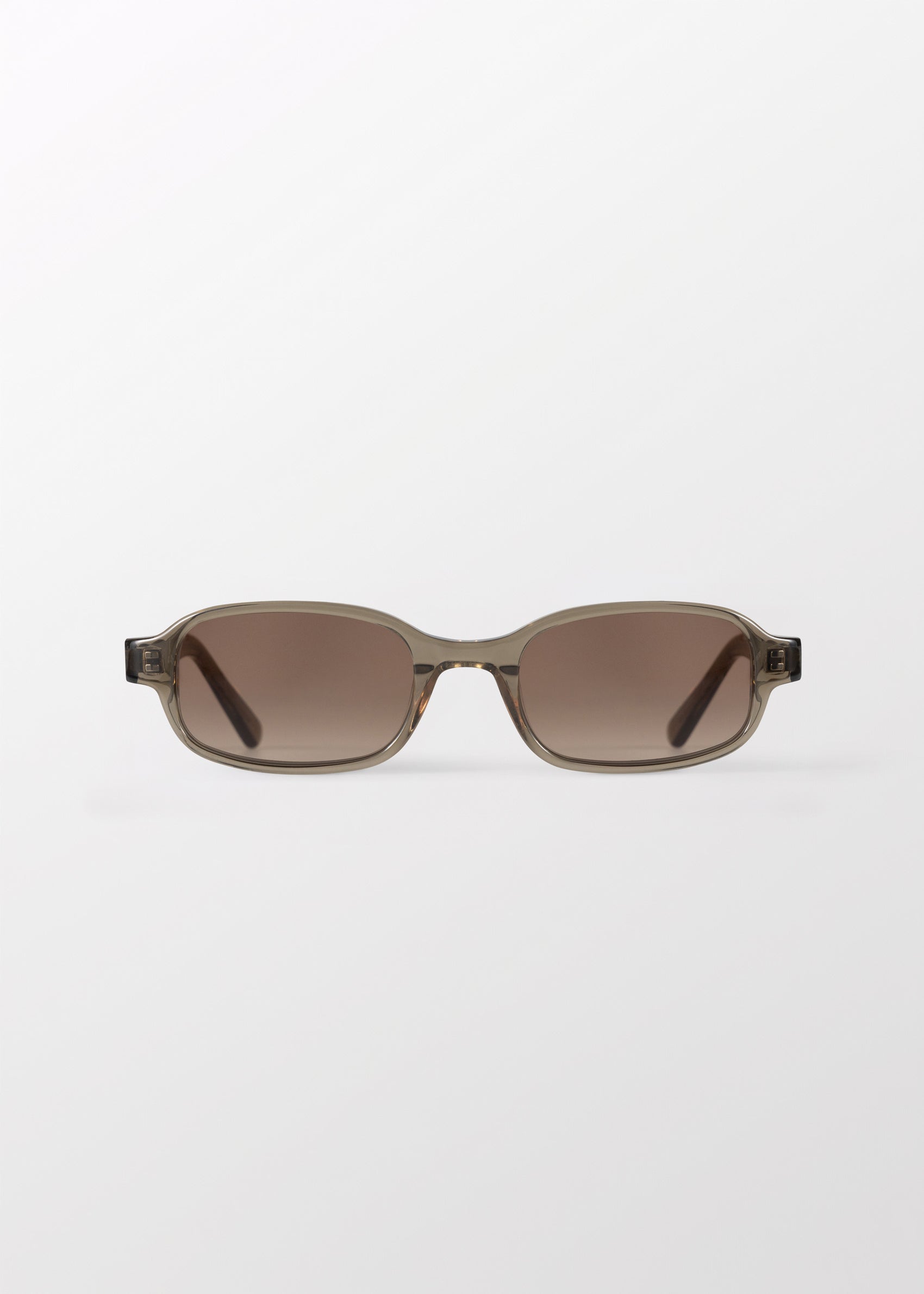 Margot Transparent Olive Sunglasses