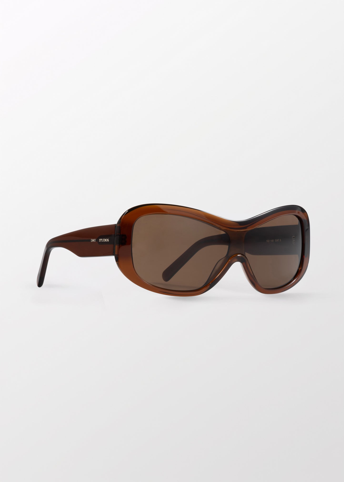Nina Transparent Rust Sunglasses