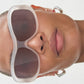 Nina Milky White Sunglasses