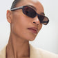 Juno Burgundy Sunglasses