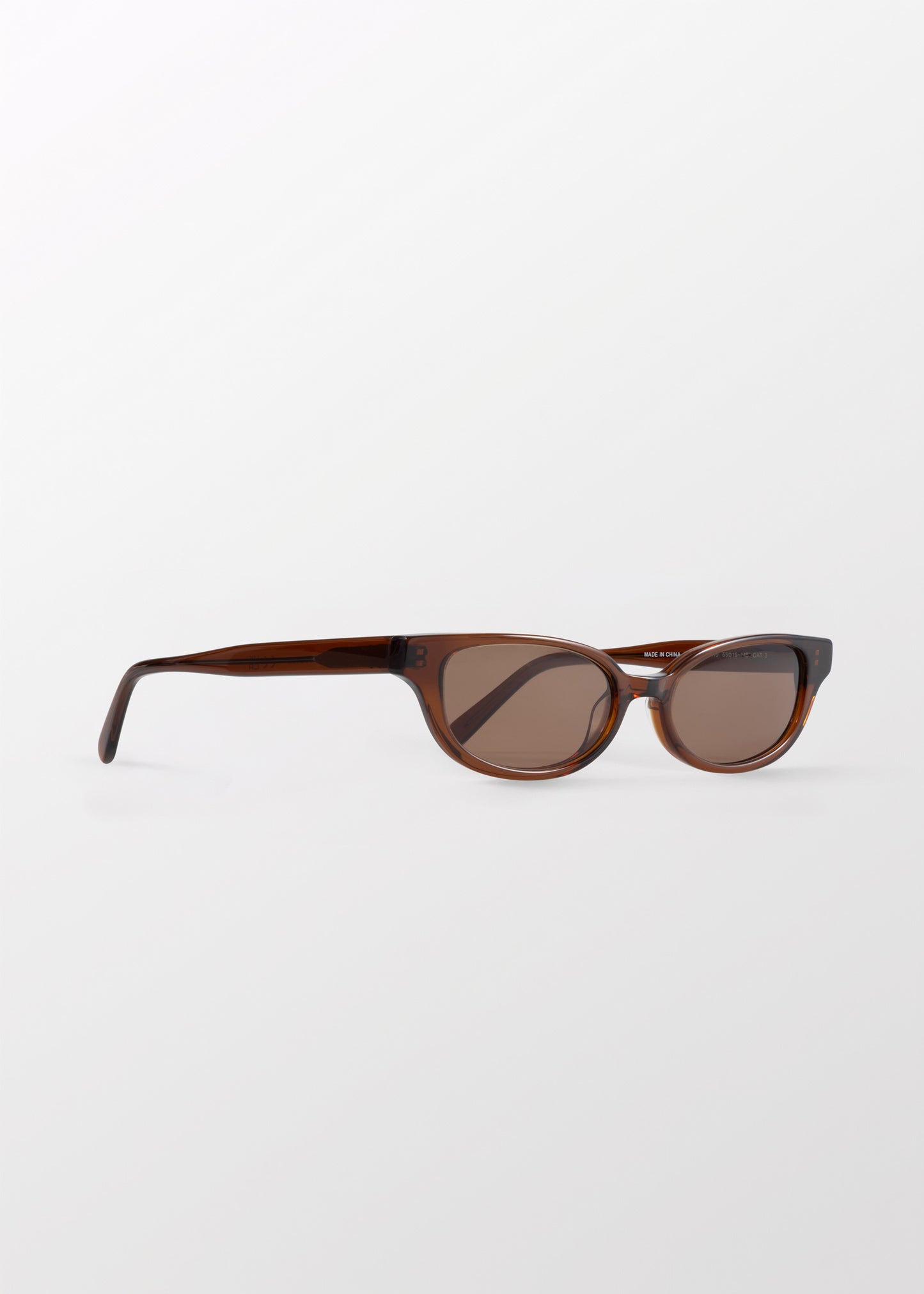 Romi Transparent Rust Sunglasses