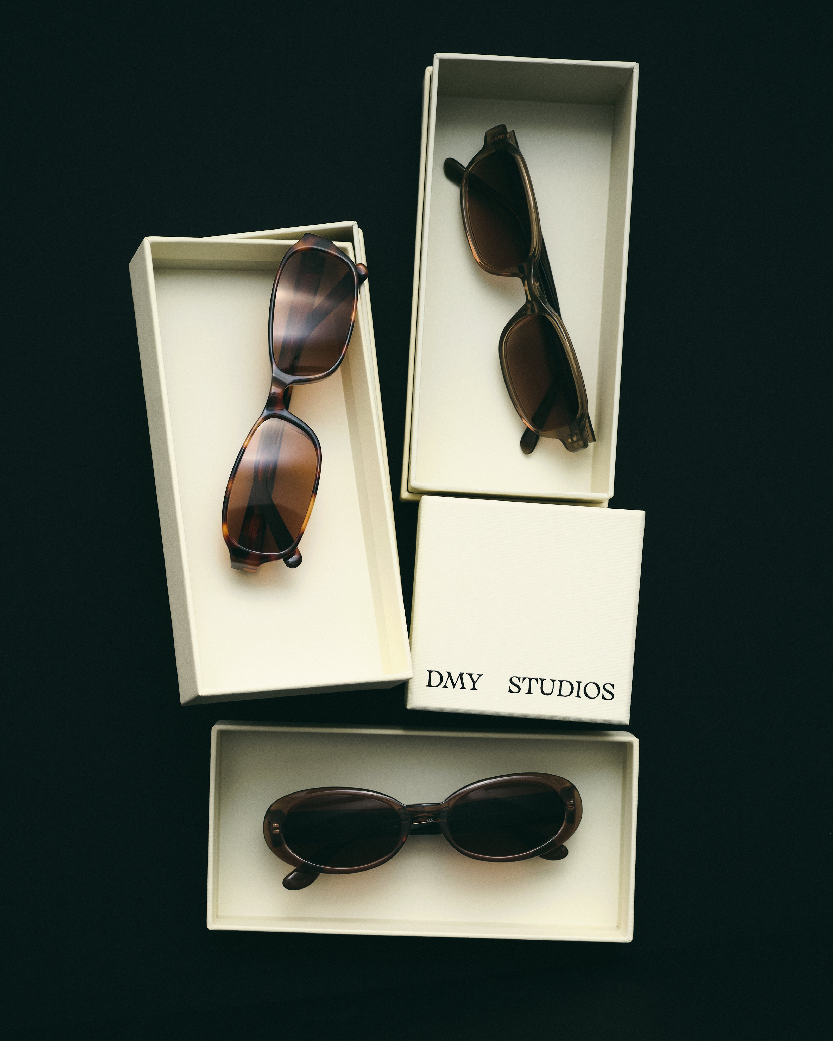 小物 DMY STUDIOS Romi Black Sunglasses Romi Black Sunglasses — DMY