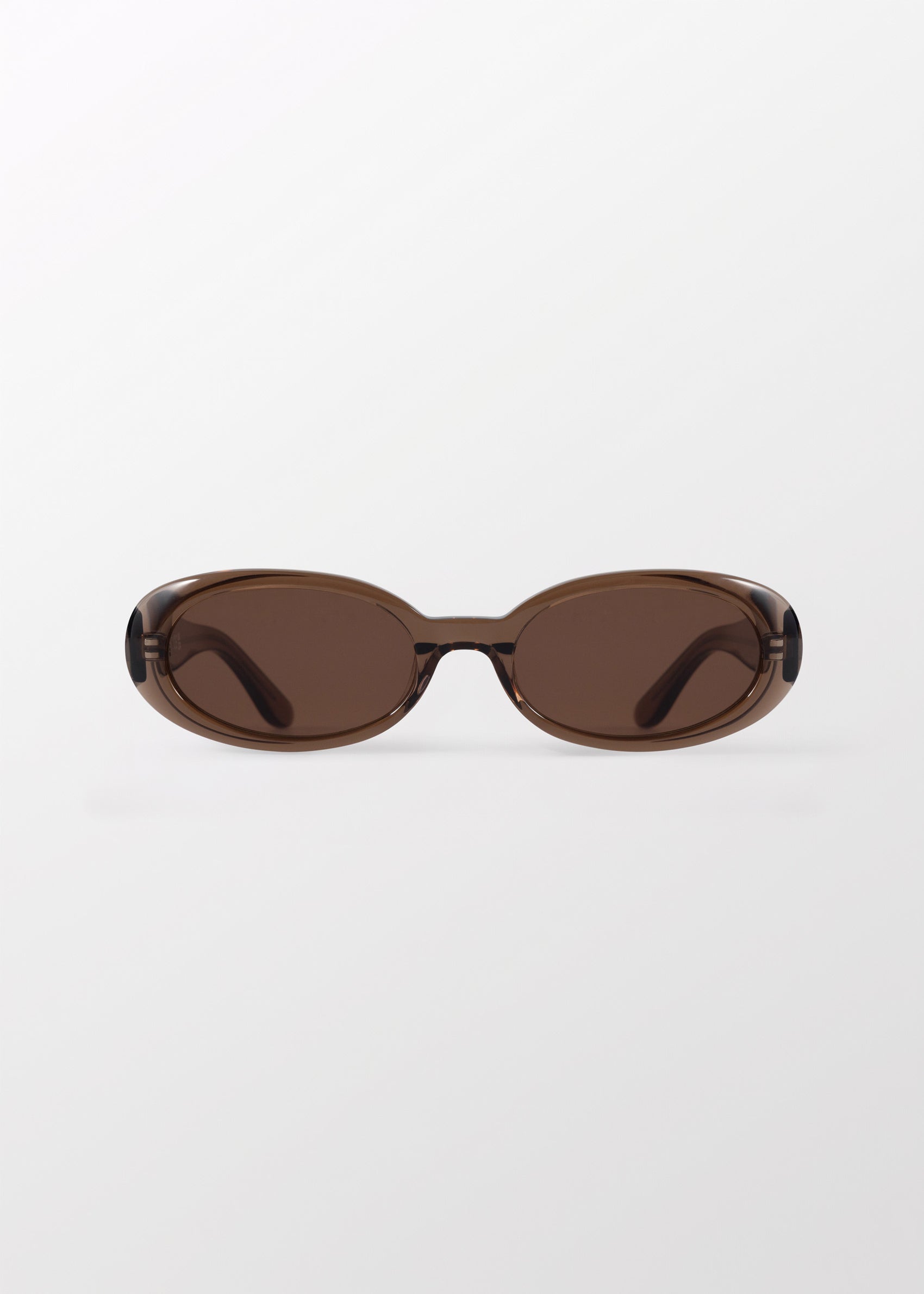 Valentina Transparent Brown Sunglasses