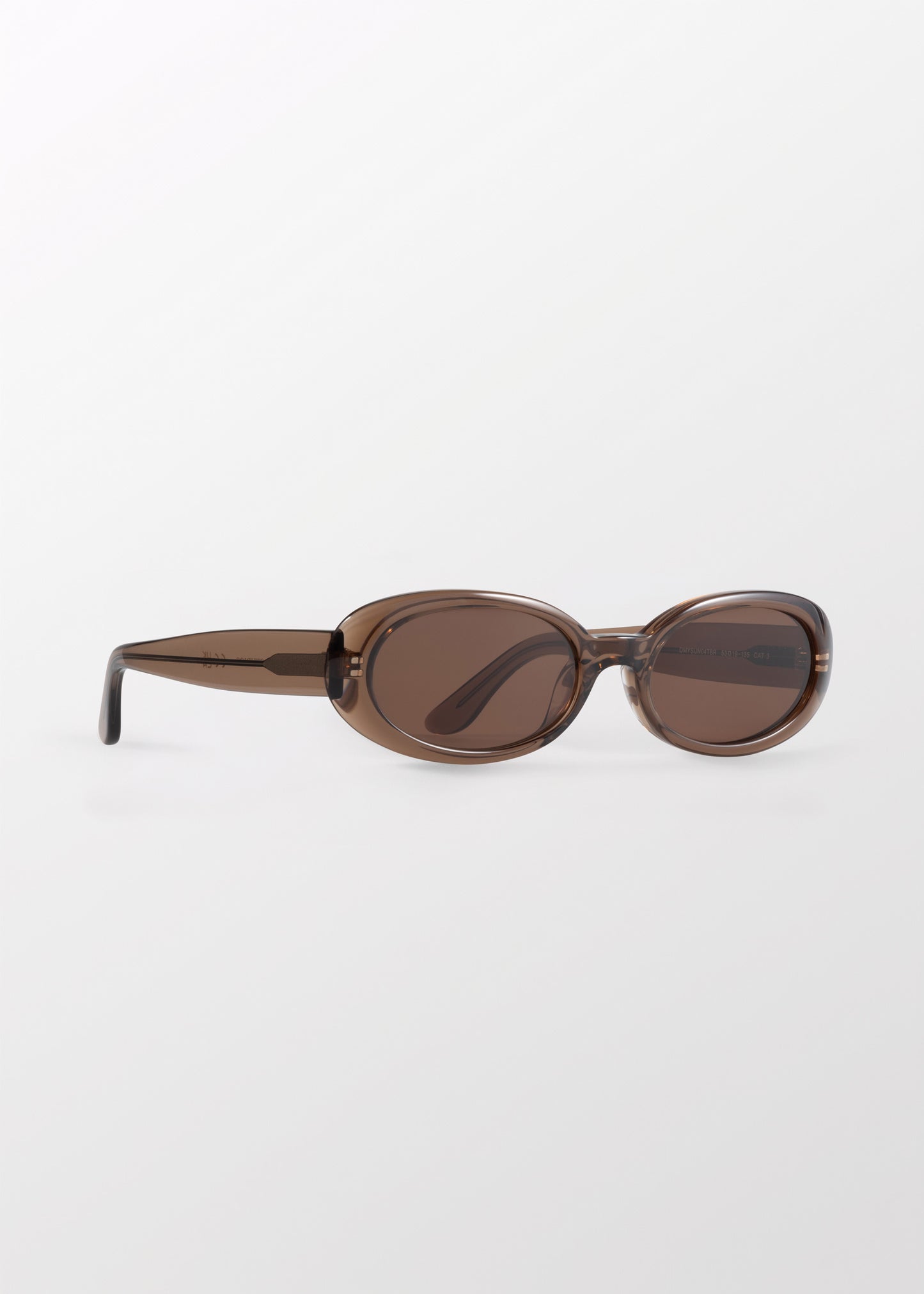 Valentina Transparent Brown Sunglasses