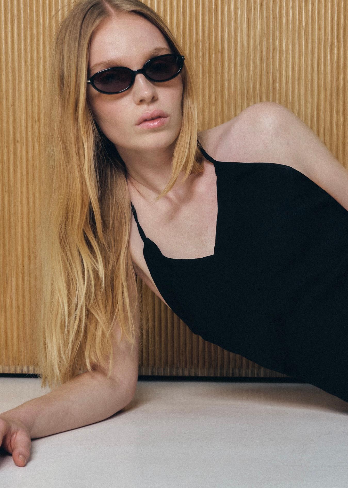 小物 DMY STUDIOS Noor Mahogany Sunglasses Noor Transparent Mahogany Sunglasses – DMY Studios