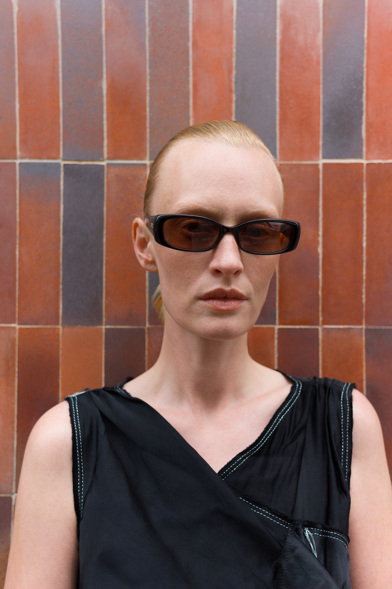 DMY STUDIOS billy サングラス Billy Transparent Brown Sunglasses — DMY Studios