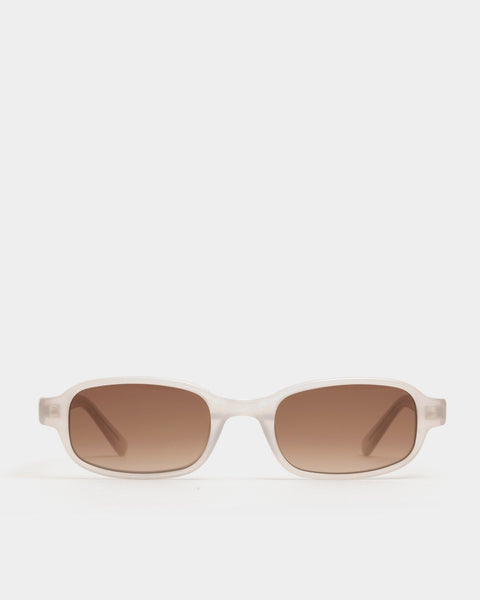 Margot Milky White Sunglasses — DMY Studios display picture 3