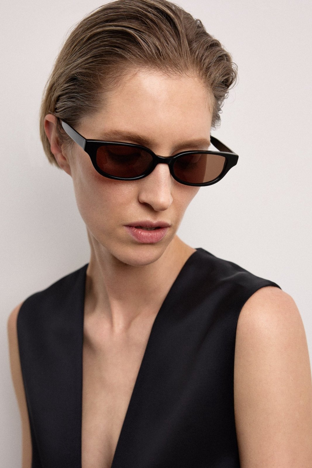 DMY BY DMY acetate レディースサングラス 黒 Black Romi Black Sunglasses — DMY Studios